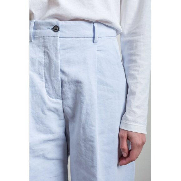 Bergfabel "Katia" Pleated Pant in Sweet Blue, size 44IT (fits like a size 2/4) - Picture 5 of 10